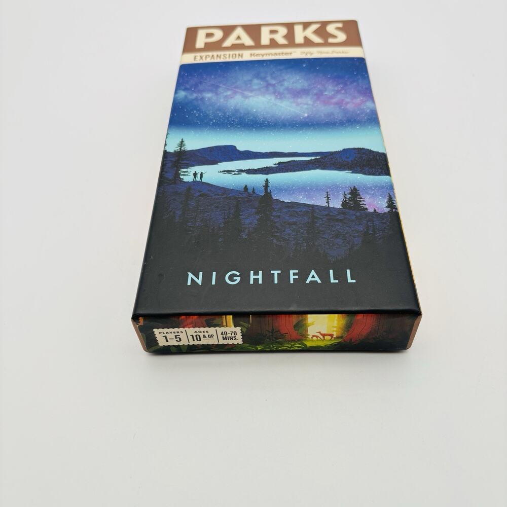 Parks Nightfall - Board Game Expansion Keymaster Games CIB Complete RARE - Picture 2 of 16